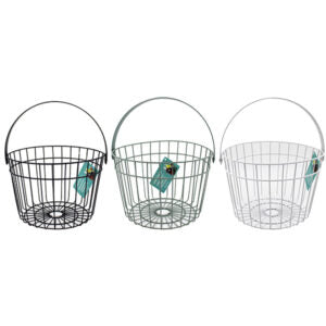 Basket Storage Mesh with Handle Round
