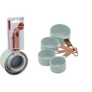 Speckle Turquoise Measuring Cup 4Pc