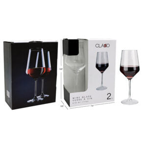 Wine Glass Red 2Pk