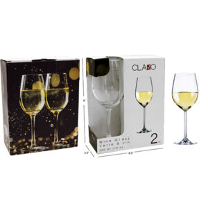 Wine Glass White 2Pk