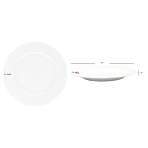 Porcelain Bread & Butter Plate White