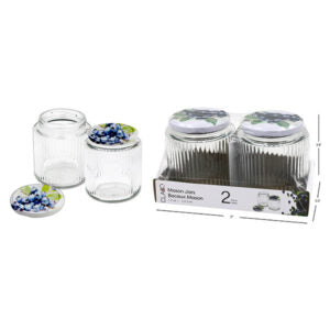 Jar Mason 2Pk Tray Box