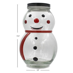 Jar Cookie Snowman