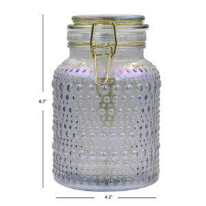Jar Glass Electroplate