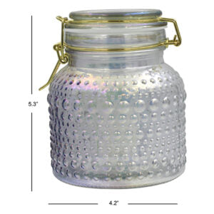 Jar Glass Electroplate