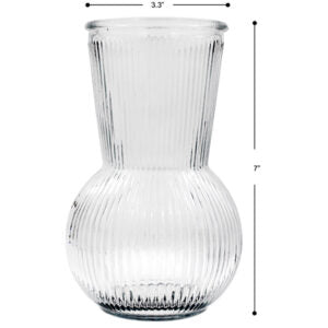 Vase Ribbed