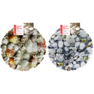 Sink Mat Pebbles/Shell