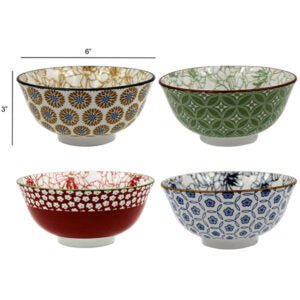 Printed Bowl Porcelain