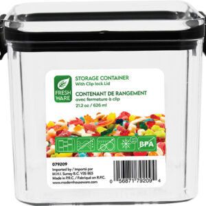 Container Stackable Clip Lock Lid