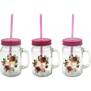 Big Man Jar Celebrate w/Straw