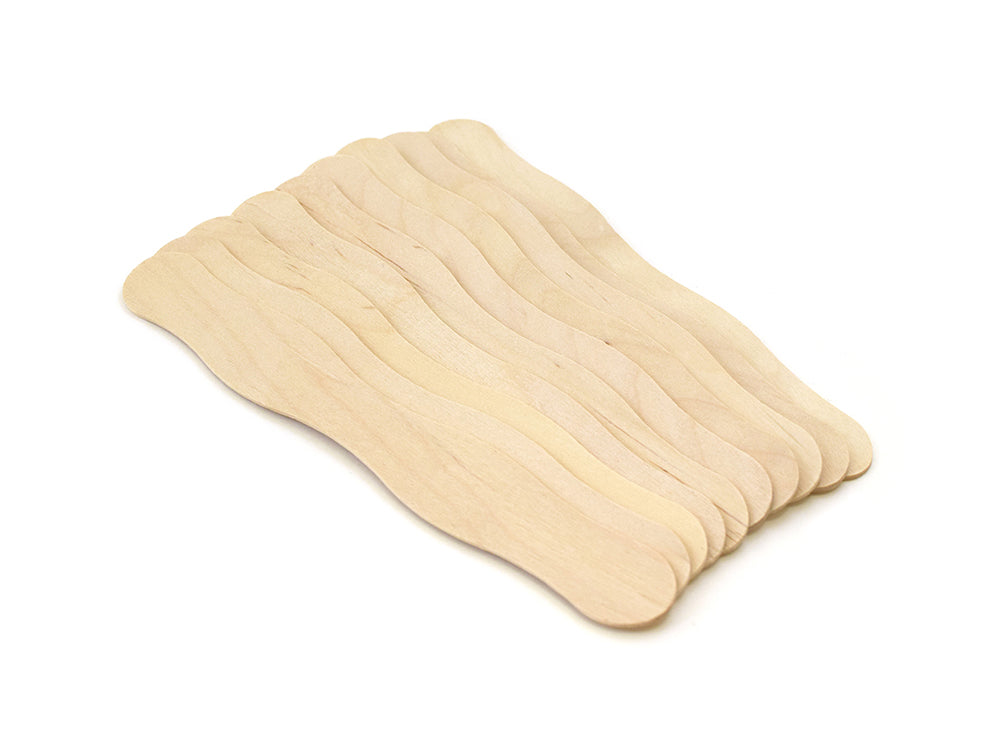 Craftwood: 8"x1.06" Jumbo Craft Paddle Sticks 10/pk A) Natural