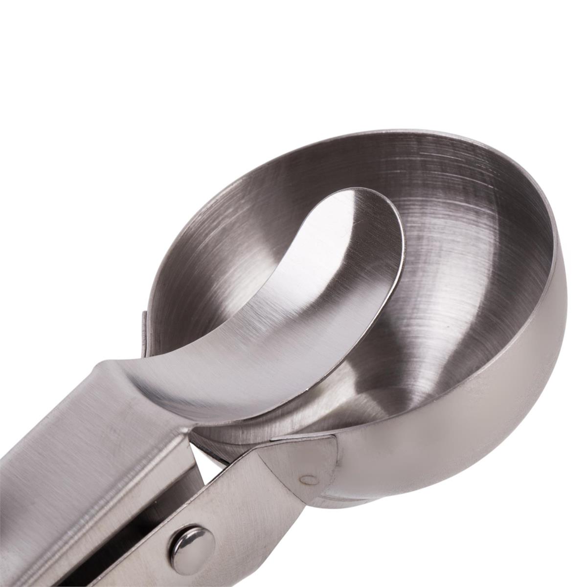 L.Gourmet 7.25"L Stainless Steel Ice Cream Scoop, t.o.c.