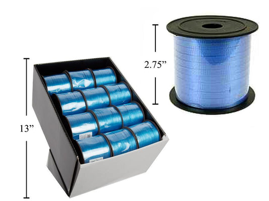 Paper T. 300ft Curling Ribbon, Blue, 5mm  24/dsp