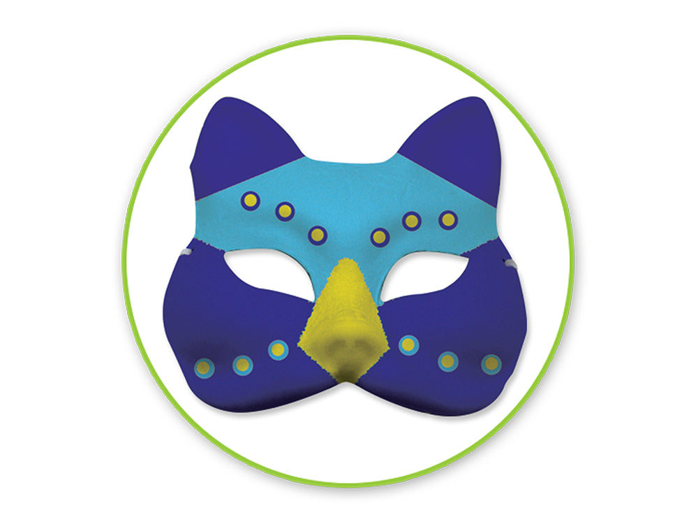 Krafty Kids: 'Diy' Mask W/Elastic Band D) Fox