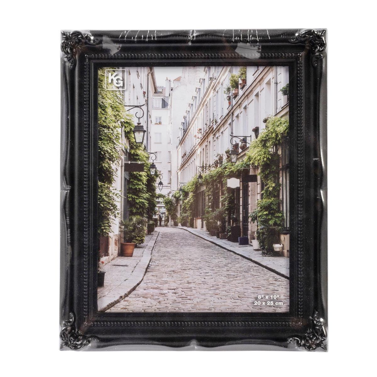 KG Georgia Black Frame 8X10" Glass Cover ( LD S5 )