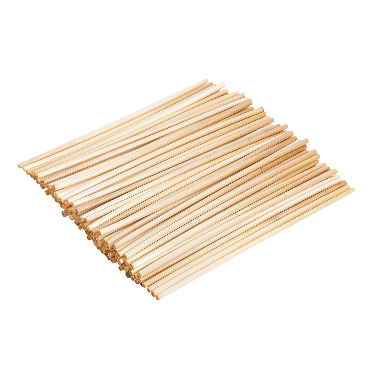 Luciano 100-pc Wheat Straws, 20cm L 4mm dia., window box