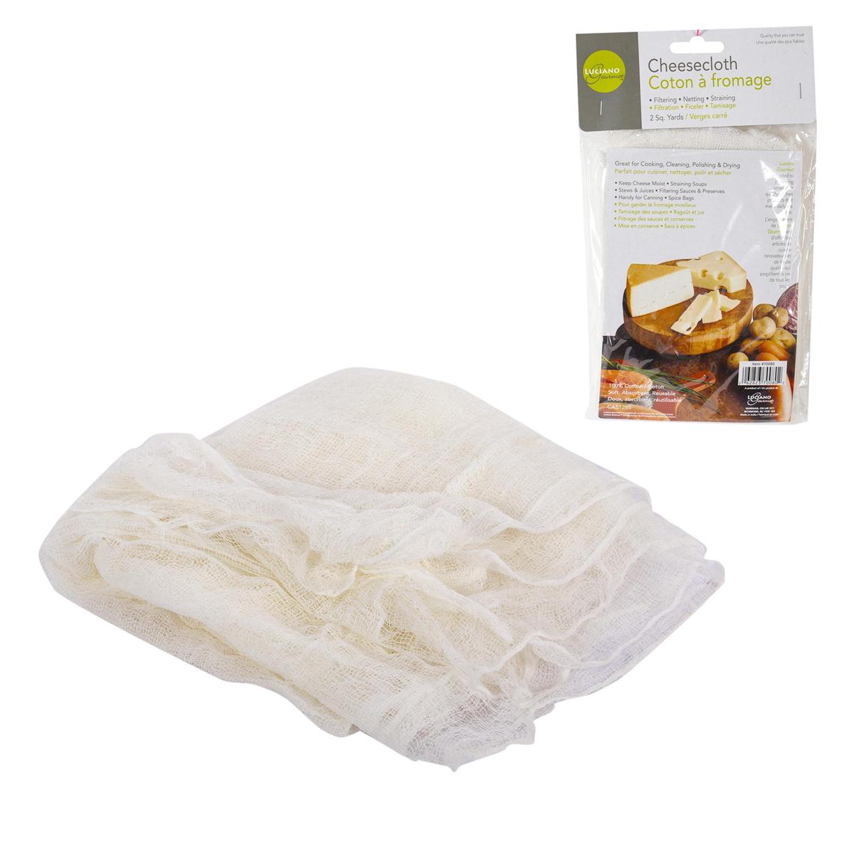 L.Gourmet 39.5"x73"Cheese Cloth, 100% Cotton, pbh (CS)