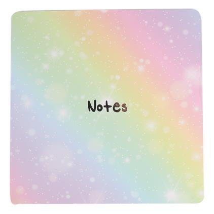 SQUARE MEMO BOOK-STARS