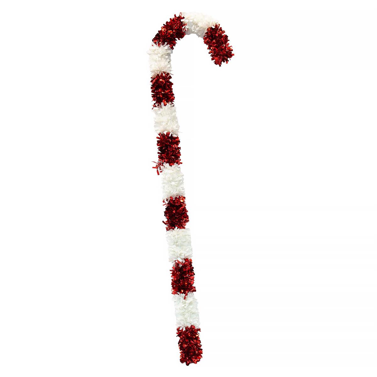 Deco N. 44" Candy Cane Décor, 12/PDQ