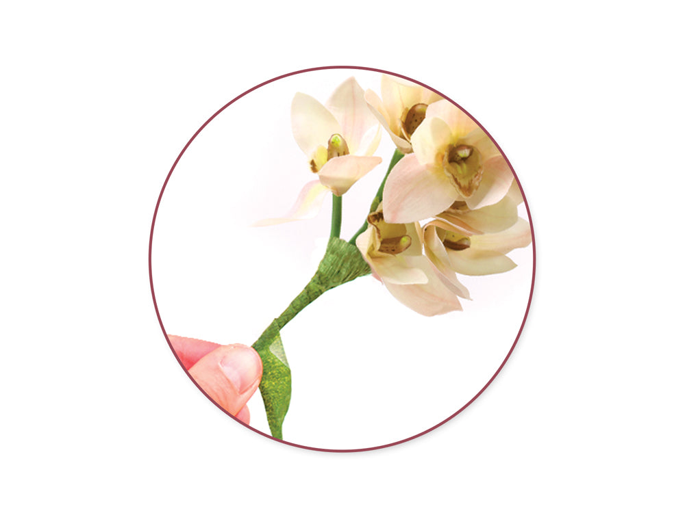 Floral Tape Stem Wrap: 1/2" x 20yds D) Leaf Green