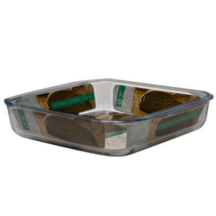 SQUARE GLASS BAKING DISH-1.8L