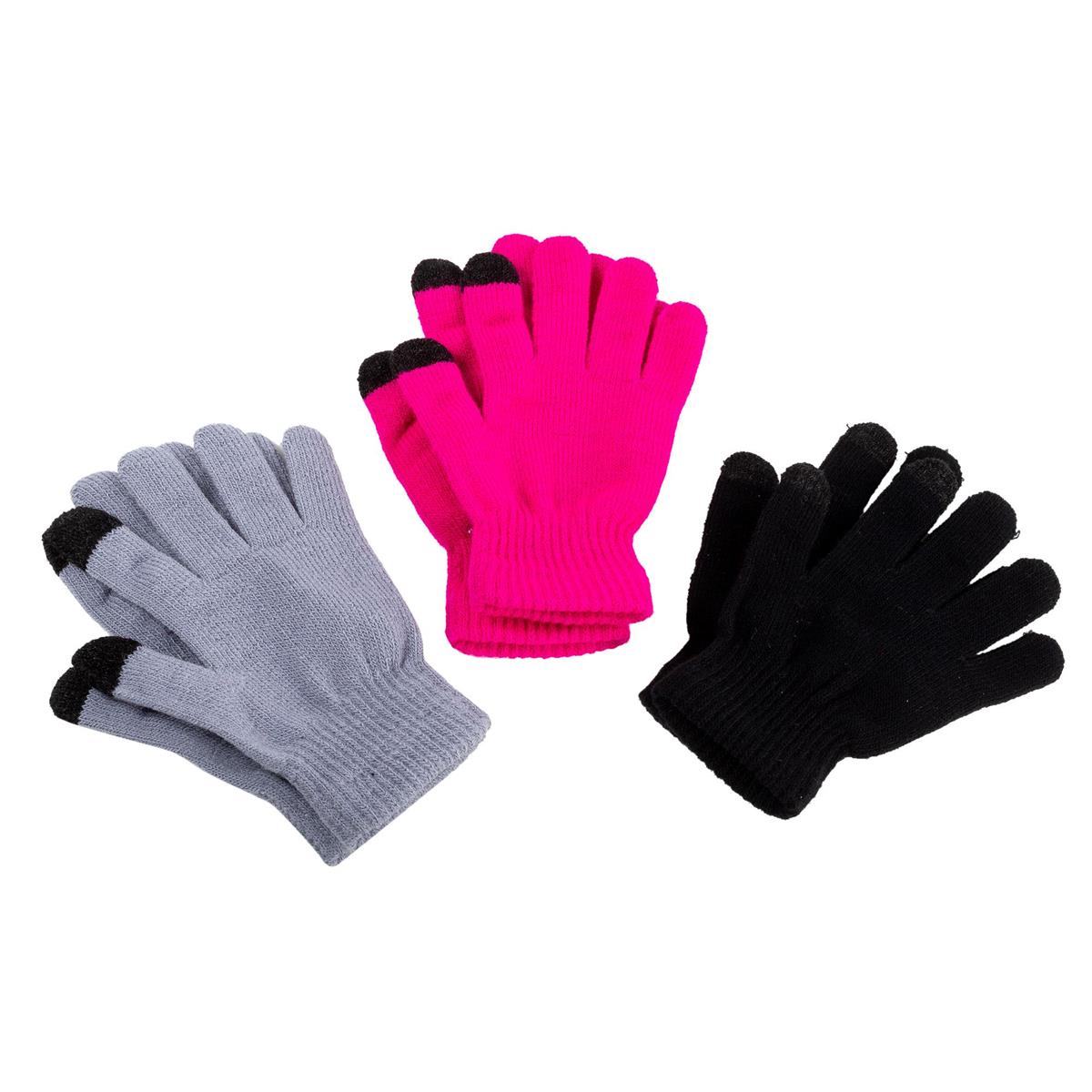 Nordic T. Youth Touch Screen Magic Glove,3/C,One Size,header w/j-hook