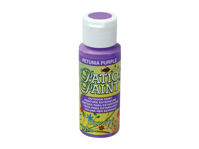 Patio Paint: 2oz Outdoor Paint 1-Step DCP06-75 DCP29 Petunia Purple