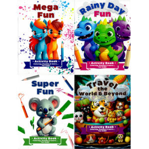 Book Activity Col/Puzz & More