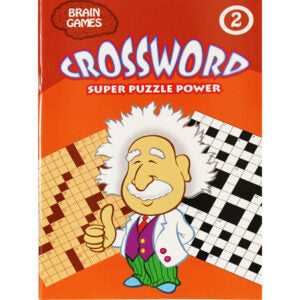 Book Crossword Puzzle Brain Games