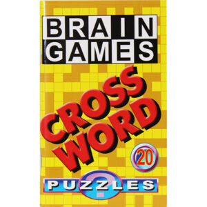 Book Crossword Puzzle Brain Games