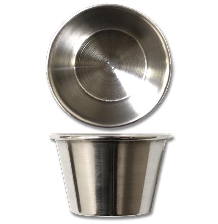 SAUCE CUP - 2OZ STAINLESS STEEL