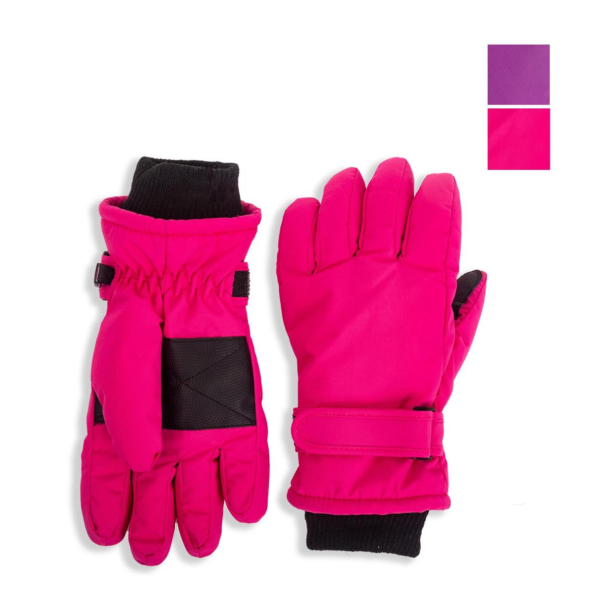Nordic T. Girls Ski Gloves, 2 asst, header card
