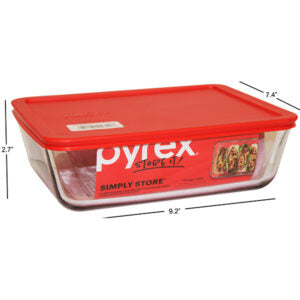 Pyrex Rectangular Storage Dish w/Lid