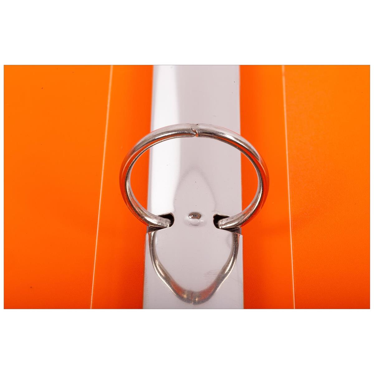 O-Ring 1" Poly Binder w/Booster, Green/Blue/Orange/Red (PX98237)