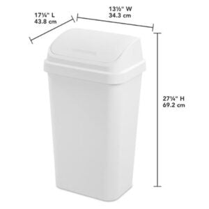 Wastebasket Swing Top