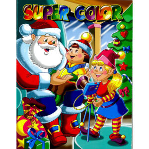 Book Coloring Super Christmas