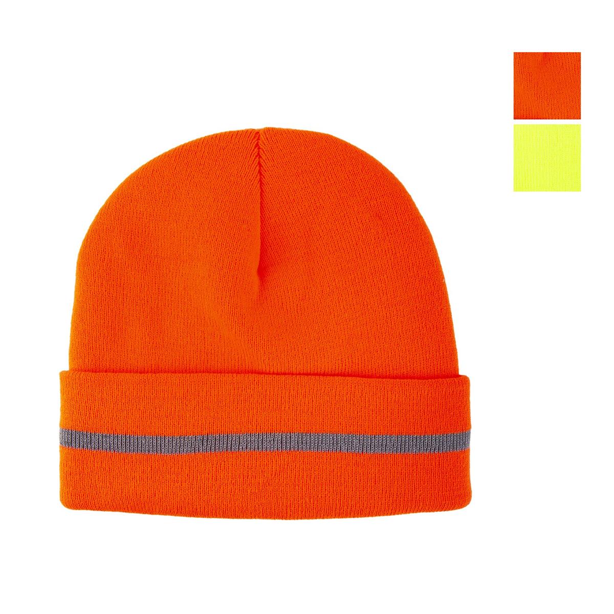 Nordic T. Safety Beanie w Reflector2 asst, ht