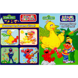 Book Paint with Water Sesame Street