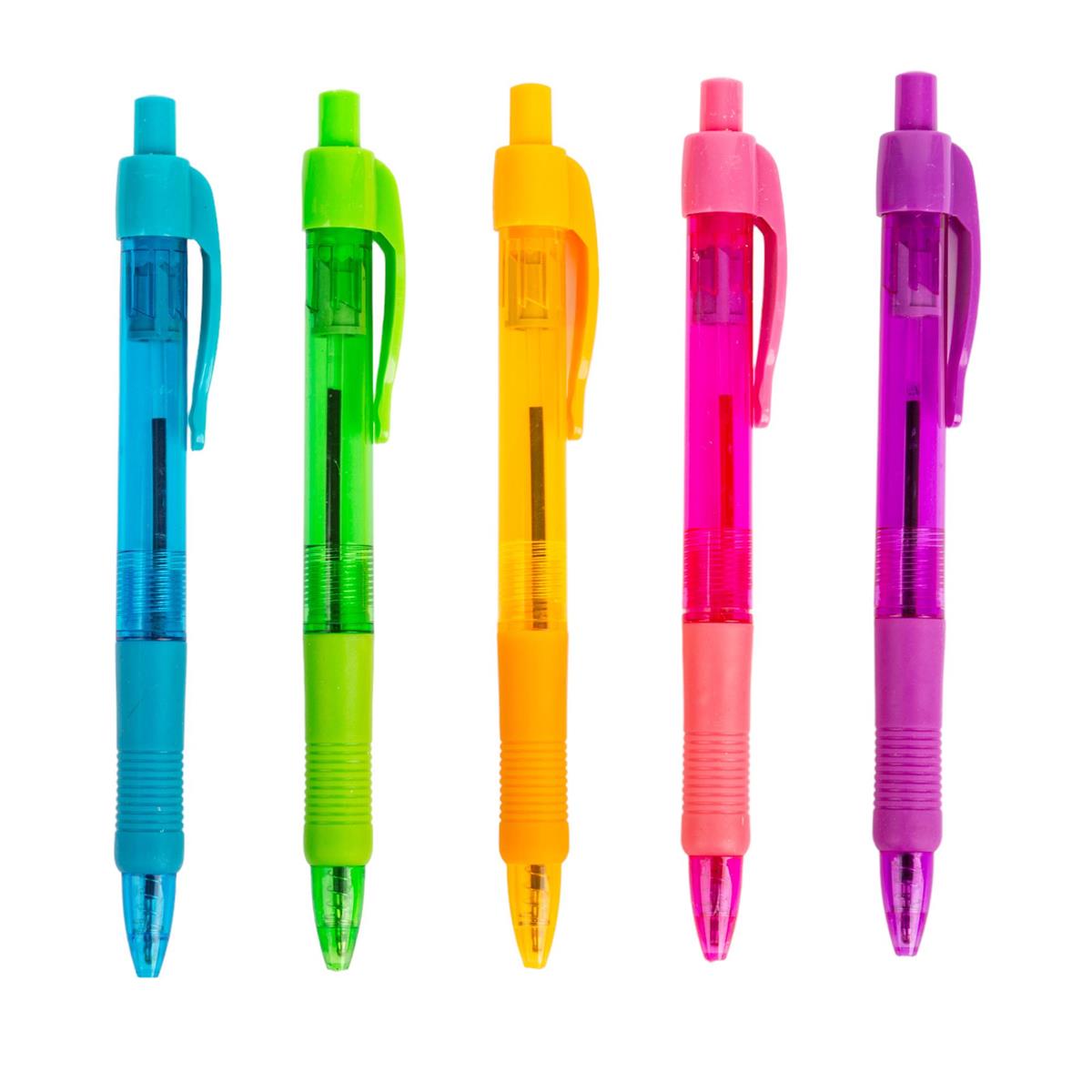 O.WKs. 5-Pc Ball Pens, b/c (CS)