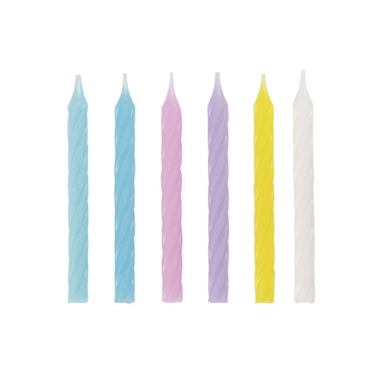 Birthday Candles - Assorted Colors  24ct