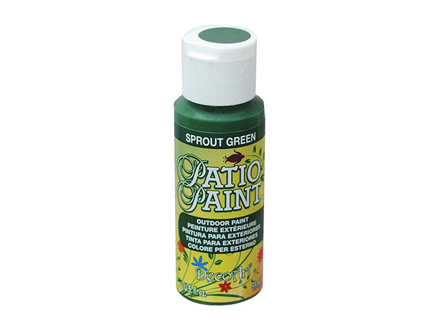Patio Paint: 2oz Outdoor Paint 1-Step DCP06-75 DCP13 Sprout Green