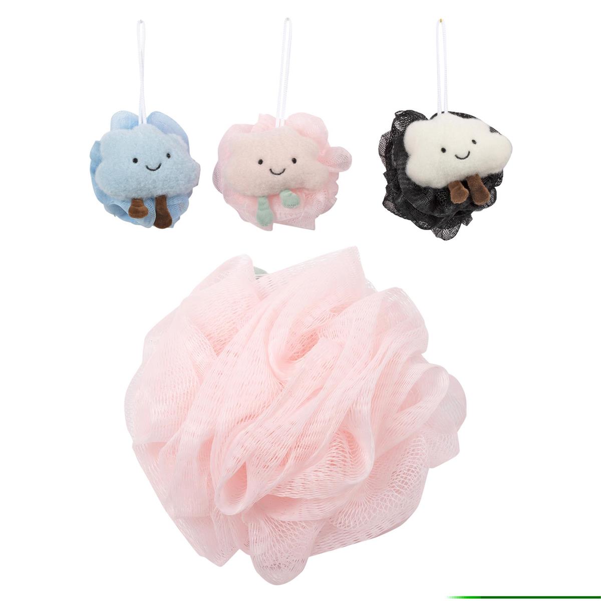 Tootsie Baby, Bath Sponge w/ Cloud 42g, 3 asst, ht