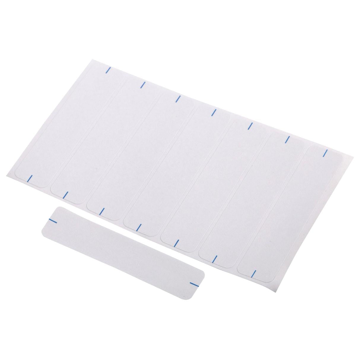 O.WKs. 126-pc File Folder Label, 5/8x2.75", clam pack