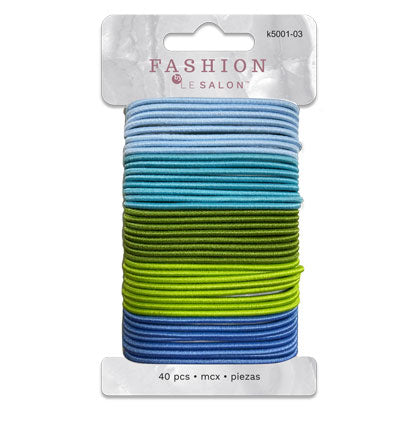HAIR ELASTIC - 40 PCS 8*14CM