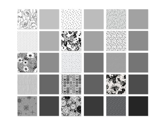 Cardstock: 12"x12" Color Theme Stack Pad x30 Double-Sided 230GSM B) Classic