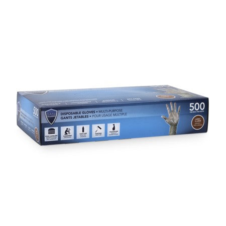 SANI-GUARD DISPOSABLE LDPE GLOVES L/XL 500/PK