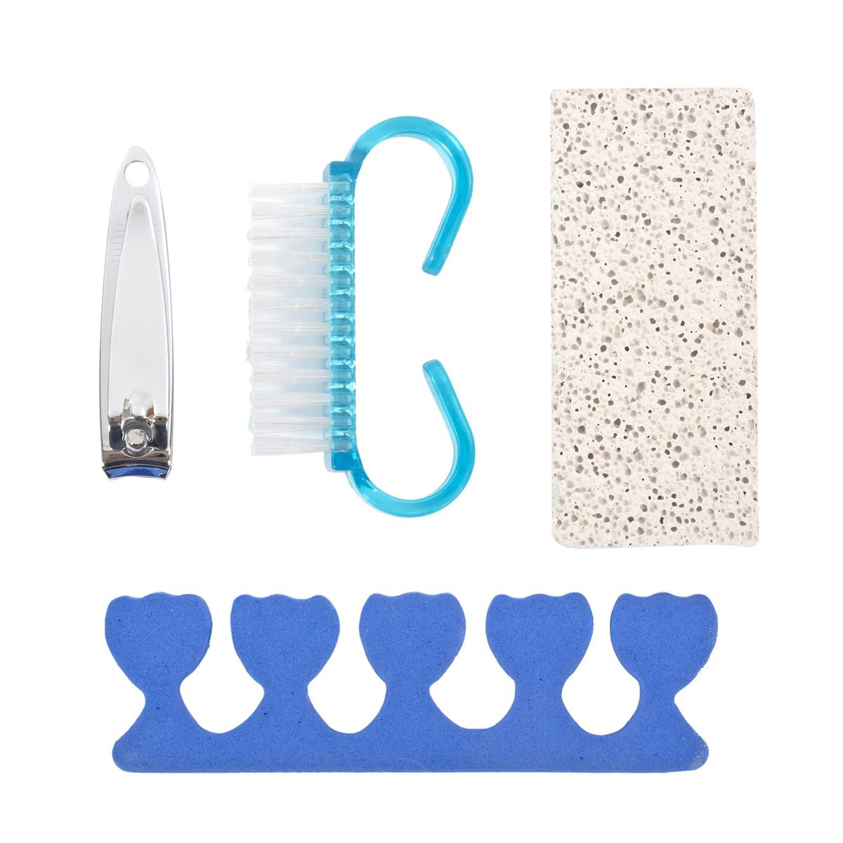 Bodico, 4pcs Pedicure Set 2 asst, blister card