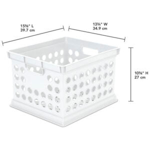 Crate Storage/Filing White