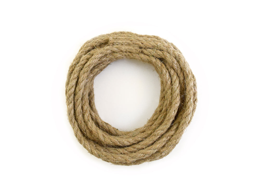 Craft Decor: Nautical Rope Jute Braided A) 6mm x 4.5m