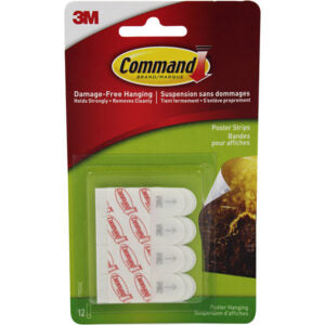 Command Poster Strips 12Pk